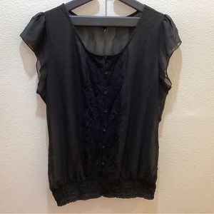 Maurice’s black shirt size XL